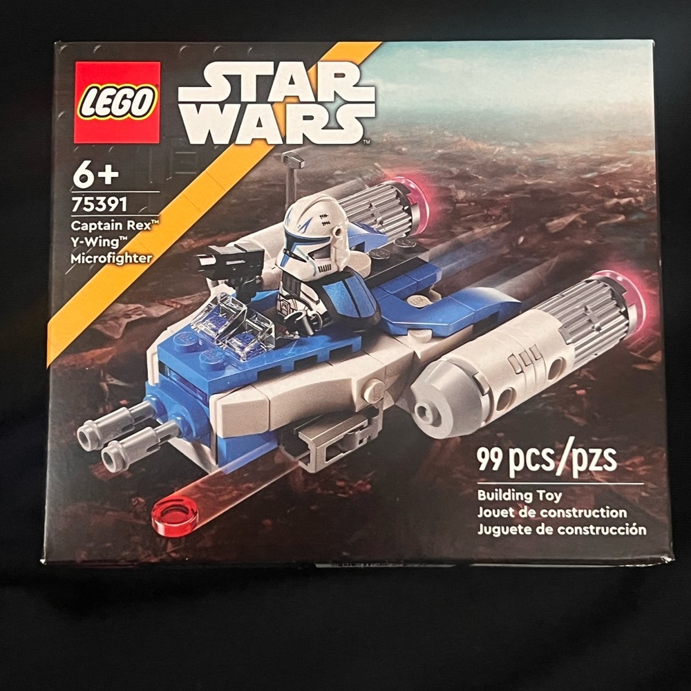 Captan Rex Y-wing Microfighter Lego set